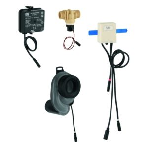 Capteur de température Grohe chromé , pour Urinal , avec transformateur 100-240 V AC