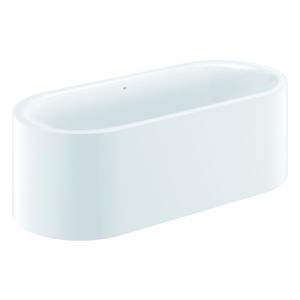 Grohe Essence Badewanne 39729000 180 x 57,5 x 80 cm, freistehend, mit Überlauf, alpinweiß