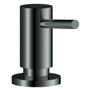 Grohe Seifenspender 40535A00 0,4 l, Vorratsbehälter, für Flüssigseife, hard graphite