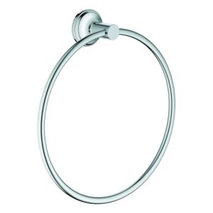 Grohe Essentials Authentic Handtuchring 40655001 chrom, verdeckte Befestigung