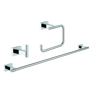 Grohe Essentials Cube 3 in 1 Bad-Set 40777001 chrom