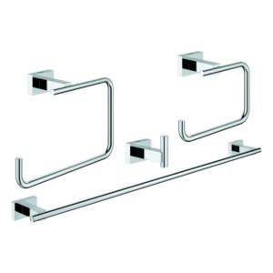 Grohe Essentials Cube 4 in 1 Bad-Set 40778001 chrom