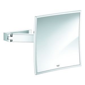 Grohe Selection Cube Kosmetikspiegel 40808000 chrom, für Wandmontage