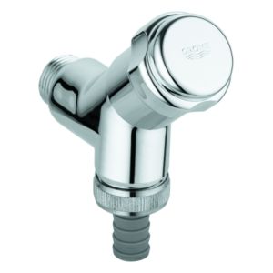 Grohe Anschlussventil 41010000 chrom, Schrägsitzausführung