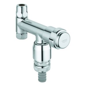 Grohe WAS-Ventil Eckfix 41033000 DN10, mit Rohrbelüfter und Rückflussverh., chrom