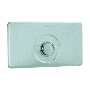 plaque Grohe et bouton poussoir 42261 42261SD0 Inox