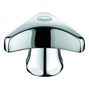 Grohe poignée 45080 45080000 Trecorn bleu avec capuchon chromé