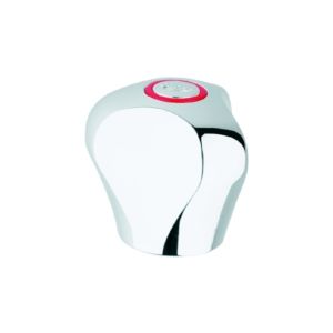 Grohe handle 45124 45124000 Treflor with handle mount. blue / red 2000 / 2 &quot;chrome