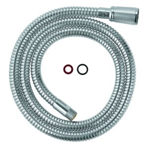Grohe 45352 Shower hose 45352000 Metal 1/2&quot;xM15x1 1250 mm, 125 cm, chrome