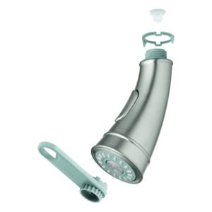 Grohe shower 46890 46890ND0 supersteel / gray