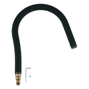 Grohe shower hose GrohFlexx 46968 46968KK0 made of santoprene soft black