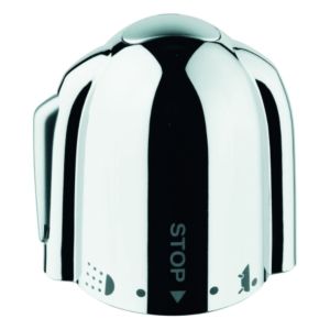Grohe arrêt Groht 47375IP0 baignoire avec bouton économique chrome / chrome mat