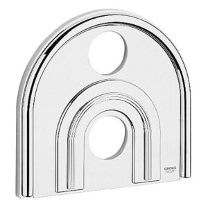 Grohe rosette 47463 47463IP0 trim set 235x218 chrome / matt chrome