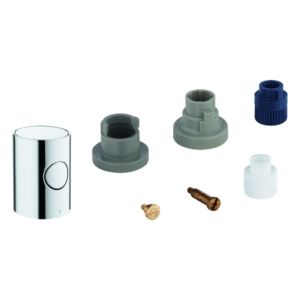 Grohe Metallgriff 47984 DN 15 47984000 Mengengriff mit EcoButton chrom