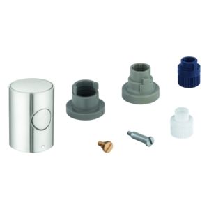 Grohe poignée en métal 47984 DN 15 47984DC0 poignée de quantité avec supersteel EcoButton