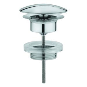Grohe Ablaufventil 65808000 chrom, 11/4", für Waschtisch ohne Überlauf