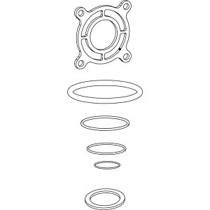 Grünbeck gasket set BOXER K/KD, R/RD, A/AD 101635e