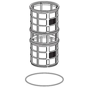 Grünbeck filter element for MX(A) DN 40-65, 50 107053e
