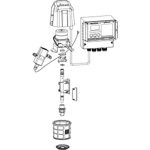 Grünbeck kit de conversion MX (A) / MXA (B) 1&quot;-1 107821 1/4&quot;, 50 um