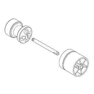 Piston de commande Grünbeck complet pour type 2850 121635e type 2850