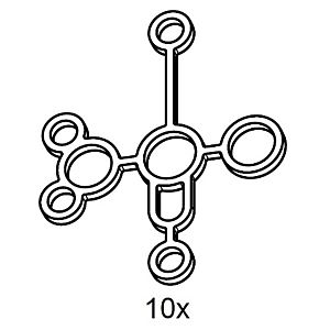 Grünbeck plate gasket, contents 10 pieces 128637 for GS2/G2, VGC/VSC, GSX, VGX, VGR
