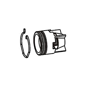 Grünbeck non-return valve drain with 133623e retaining ring