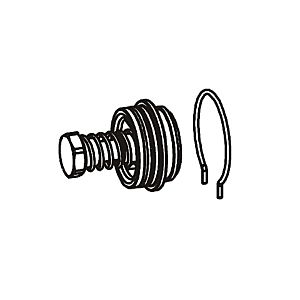 Grünbeck non-return valve inlet with 133624e retaining ring