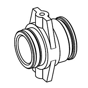 Grünbeck plug-in coupling connection adapter 187015e
