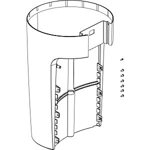 Grünbeck salt tank 95 kg including sieve bottom 187217e