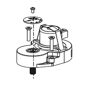 Moteur Grünbeck pour vanne de régénération 187555e