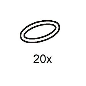Grünbeck O-ring for plug-in coupling, content 20 187601 pieces