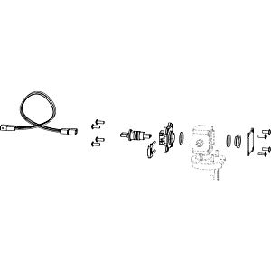 Grünbeck conversion kit carbon electrode 188619e (chlorine cell)