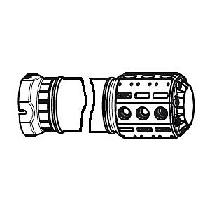Tuyau de pression Grünbeck pour X/HLX 400-3000 sans diaphragme RO-750202e