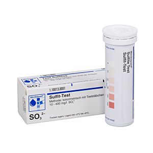Grünbeck bâtonnets de test de sulfite 170535 10-1000 mg/l, 100 pièces
