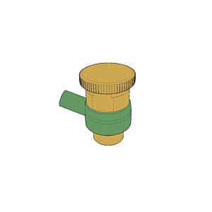 Grünbeck drain valve (sampling tap) 85516001e for Delta-p 1&quot; - 2&quot;