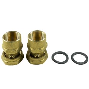Grundfos jeu de vannes à bille 519807 G 1 1/2 / Rp 1 1/4, avec écrou-raccord, laiton