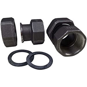 Grundfos Zubehör für Umwälzpumpen 509922 Rohrverschraubungssatz G2xRp1_1/4 GG