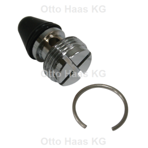 Robinet d&#39;arrêt HAAS 6049 pour rinçage d&#39;urinoir apparent Grohe Dal, laiton chromé