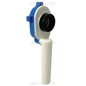 HAAS PE urinal suction siphon 6290 DN 50, vertical drain, white