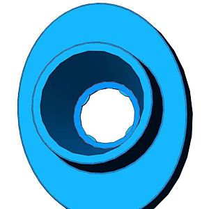 Haro Konusscheibe 403724 FFK, für FastFixmutter