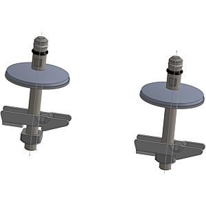 Haro hinge SoftClose flat 409466 hinge Stainless Steel , BVO folding dowel, pivot point height 19mm