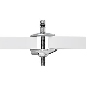Haro Scharnier SoftClose flat 409466 Scharniere Edelstahl, BVO-Klappdübel, Drehpunkthöhe 19mm