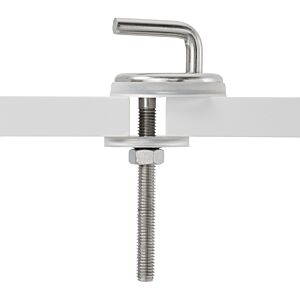 Haro Exzenterscharnier 409592 E2502Y, Edelstahl, Drehpunkthöhe 24mm, FastFixmutter
