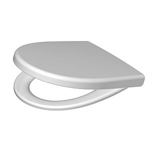 Haro toilet seat Kadett 300 S 791880202 white, with lid, stainless steel fixing