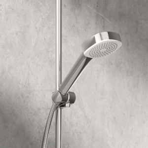 Hansa HANSABASICJET Style hand shower 44630500 1-jet, Ø 96 mm, 9 l/min, anti-limescale technology, chrome