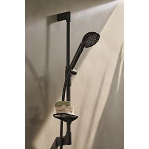 Hansa AURELIA hand shower set 4717012033 wall-mounted, Ø 110mm, 3-jet, matt black