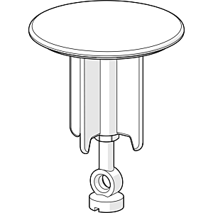 Hansa Ablaufventilkegel 59902021 63mm, Ersatzteil