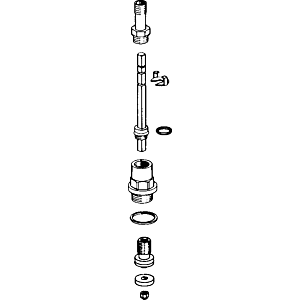 Hansa UP valve head 45 - 80 mm G3/4 59902727 45-80 mm, G3/4