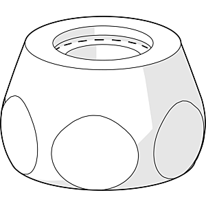 Hansa union nut G3 / 8 d: 8 mm 59904969