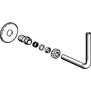 Hansa cold water Hansa 210 mm 59905126